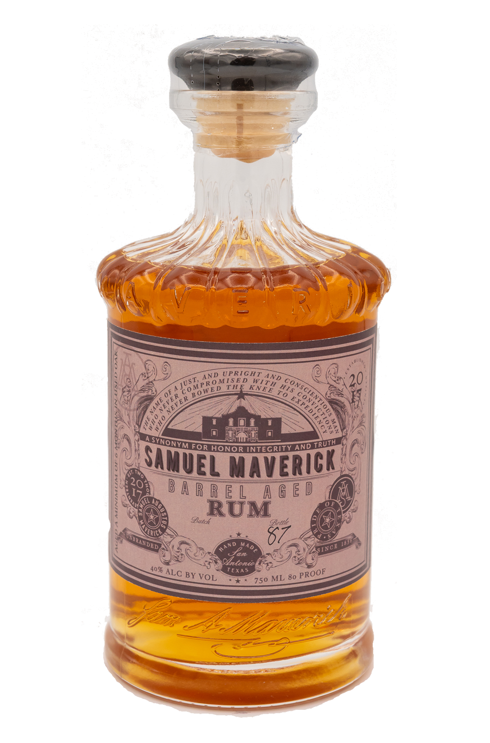 Samuel Maverick Barrel Aged Rum