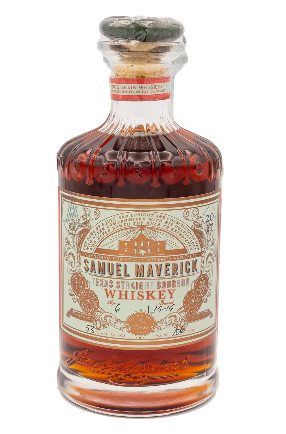 Samuel Maverick Four Grain - Texas Straight Bourbon