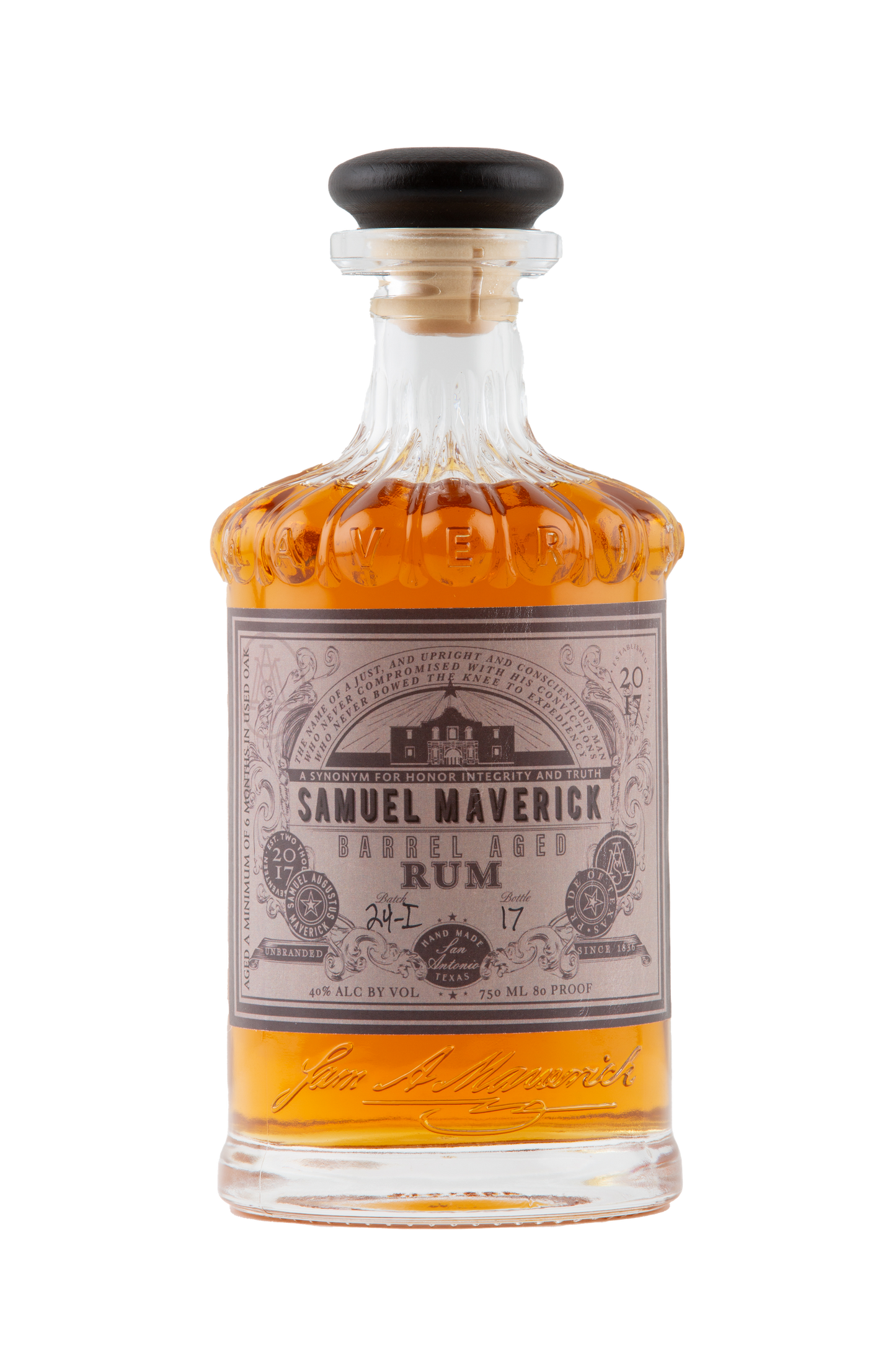 Samuel Maverick Barrel Aged Rum