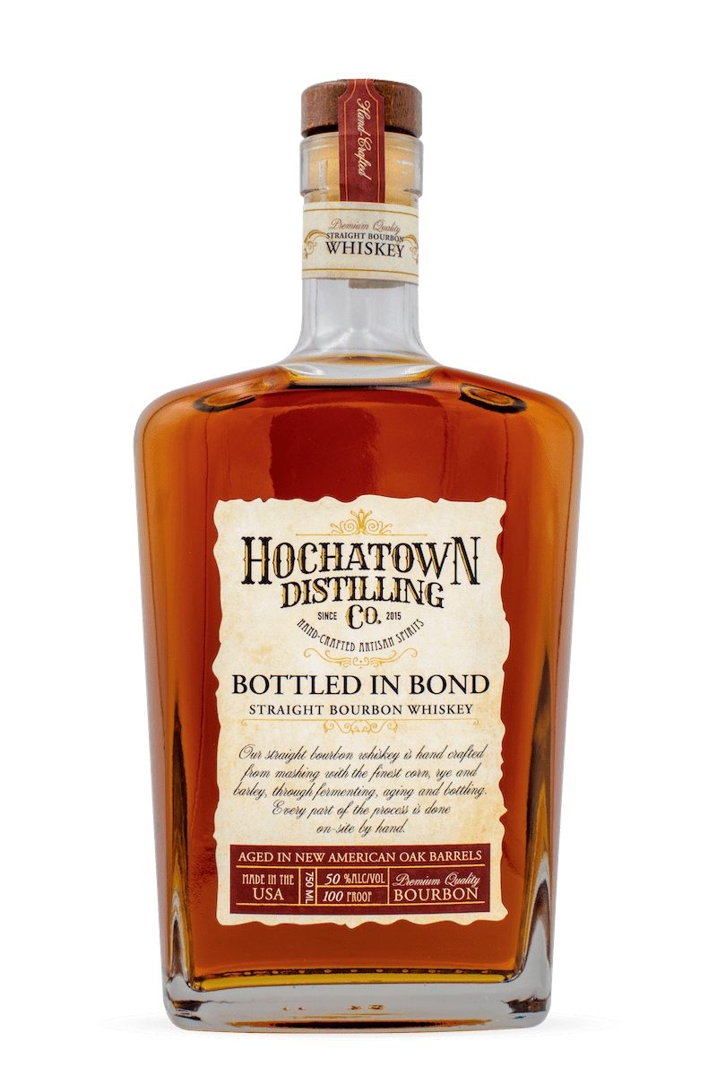Hochatown Distilling Co Bottle in Bond Straight Bourbon Whiskey